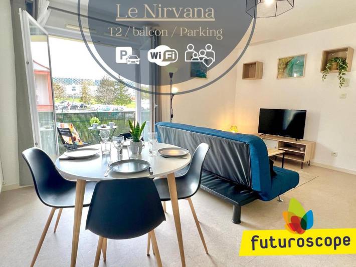 Appartement de vacances pour 4 personnes, avec balcon