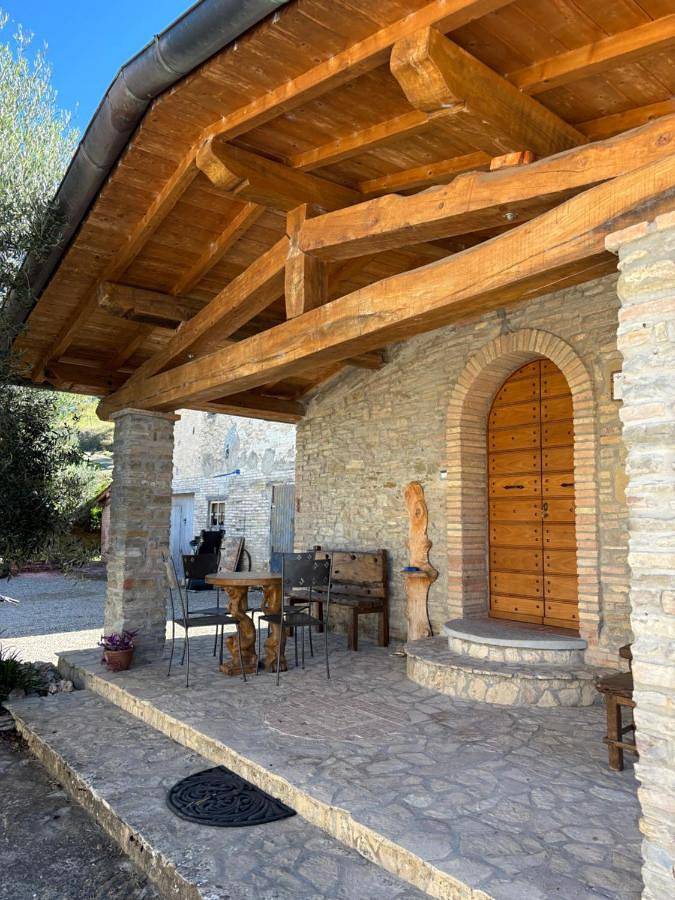 Agriturismo per 4 persone, con panorama e giardino, adatto a famiglie con bambini in Città di Castello (Italia)