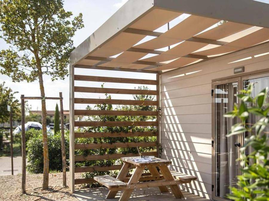 Hu Firenze Camping in Town - Mobile home 3 persons - Bungalow Superior in Florence, Florence Province