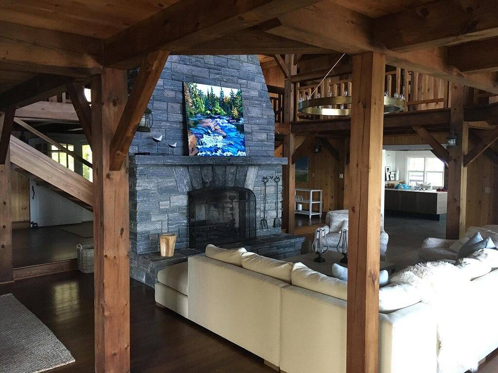 Lake Muskoka Private Island! 13 Schlafzimmer! 6 Strände! Fitnessstudio! Tennisplatz! in Muskoka