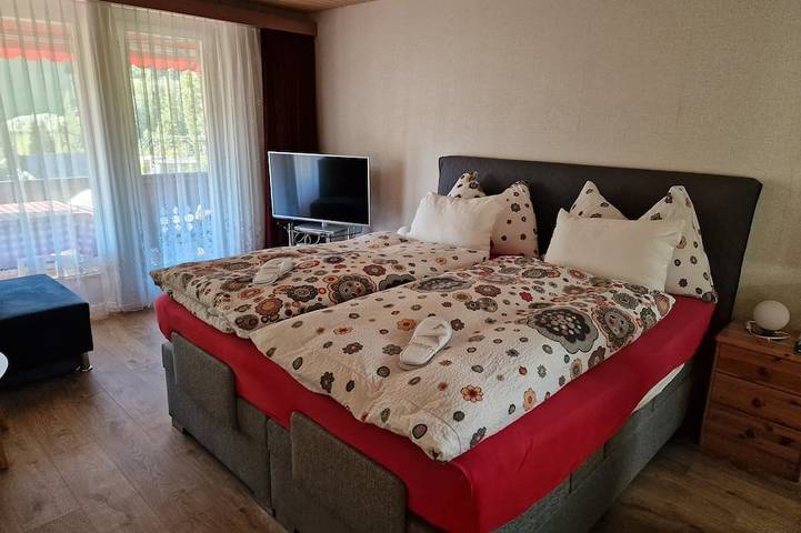 Ganze Wohnung, Beatenberg, grosse, ruhige 1 Zi-Wohnung  Wi-Fi/WLAN, Balkon, Aussicht in Beatenberg, Thunersee