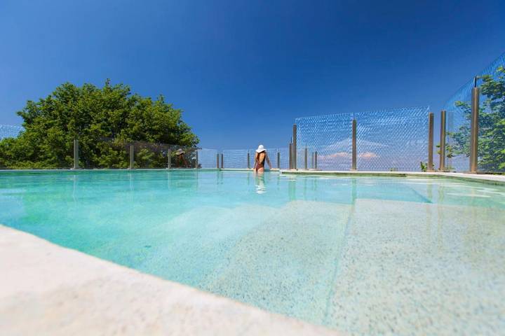 Willa dla 10 osób, z basen i jacuzzi oraz ogród w Sorrento