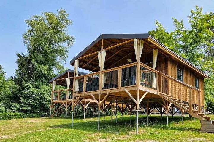 Cabane en bois pour 6 personnes