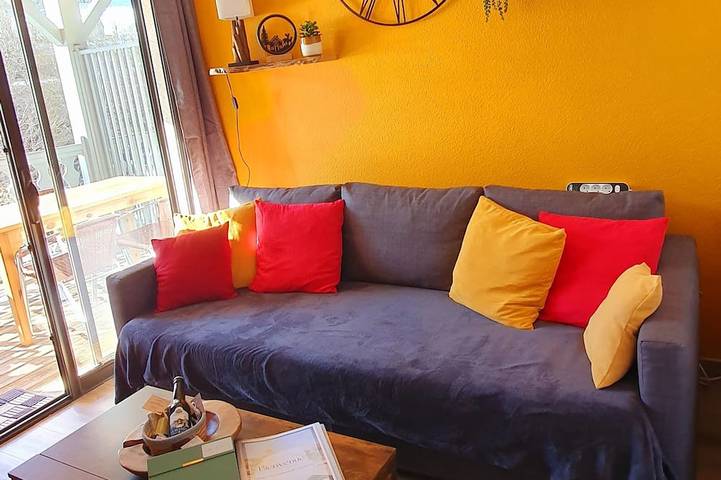 Appartement de vacances pour 6 personnes, avec Balcon et Piscine