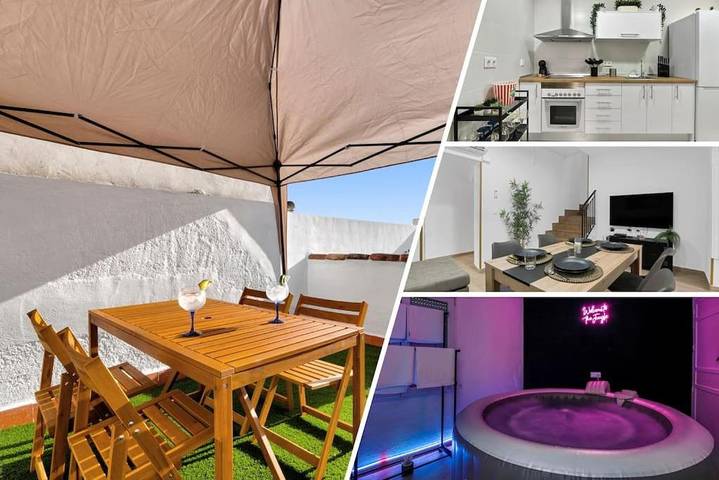 Location de vacances pour 12 personnes, avec jardin et vue à Aledo