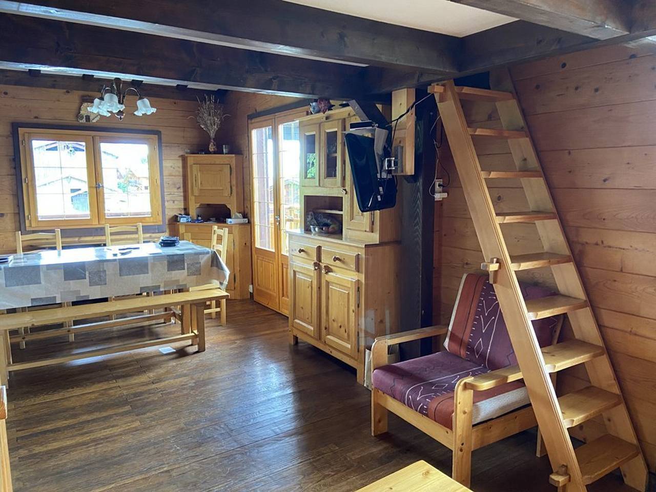 Acogedor chalet en Crest-Voland para 6 personas con cocina completa y sala de estar in Crest-Voland, Albertville region