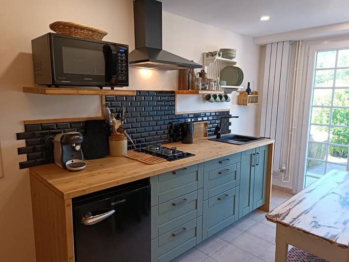 Gîte pour 2 personnes, avec terrasse ainsi que piscine et vue à Quillan - 4