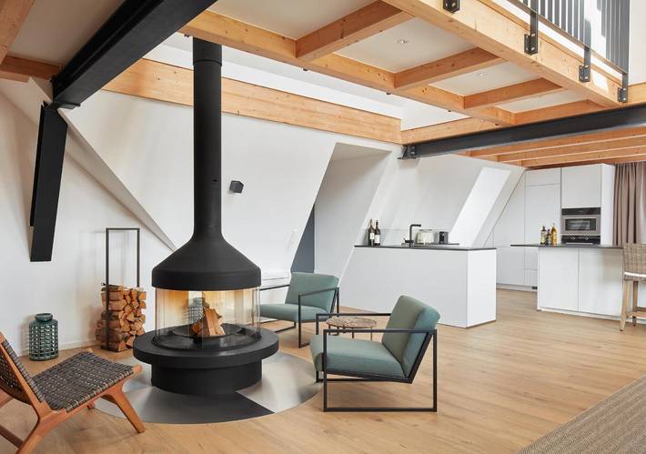 Ferienwohnung für 6 Personen, mit Seeblick und Ausblick sowie Garten und Sauna in Allensbach - 4