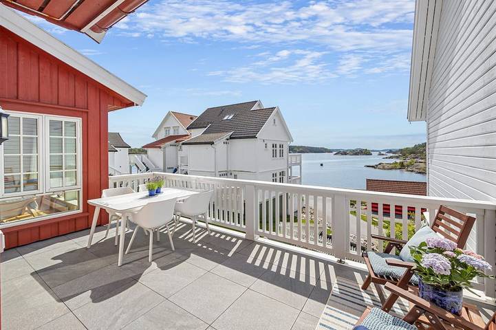 Ferienhaus für 6 Personen, mit Garten in Tvedestrand