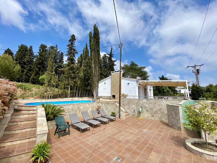 Ferienhaus für 7 Personen, mit Balkon/Terrasse und Garten sowie Pool in Lloret de Mar - 2