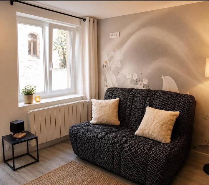 Gîte pour 4 personnes à Saint-Julien-de-Vouvantes