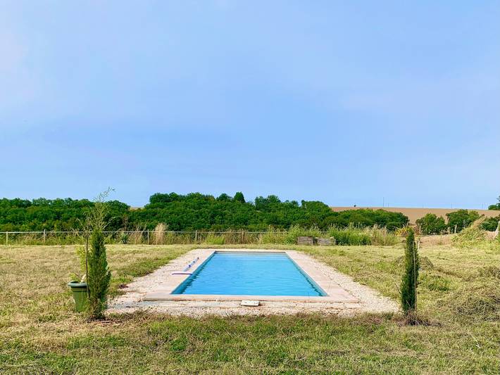 Location de vacances pour 4 personnes, avec jardin à Bourg-de-Visa