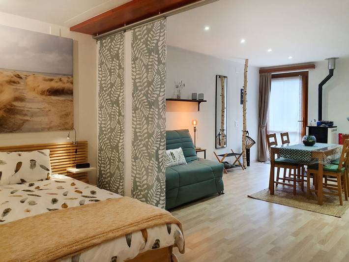 Ganze Wohnung, Open Space with Patio "Lety" in Pontirone, Serravalle