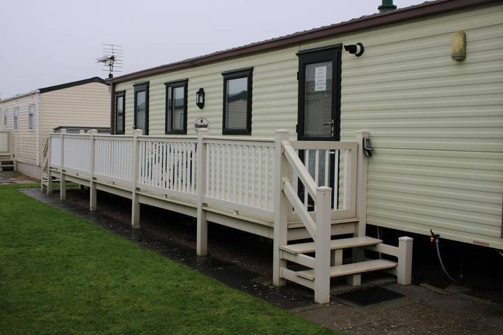 Camping for 4 people, with terrace in Skegness