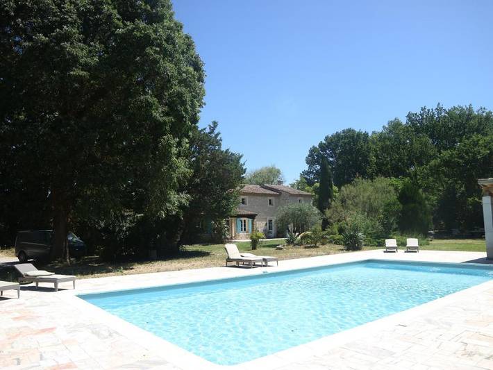 Chambre d’hôte pour 4 personnes, avec jardin et terrasse ainsi que piscine et vue - 1