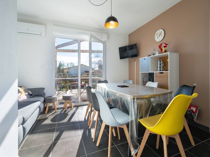 Ferienhaus für 8 Personen, mit Garten in Sérignan