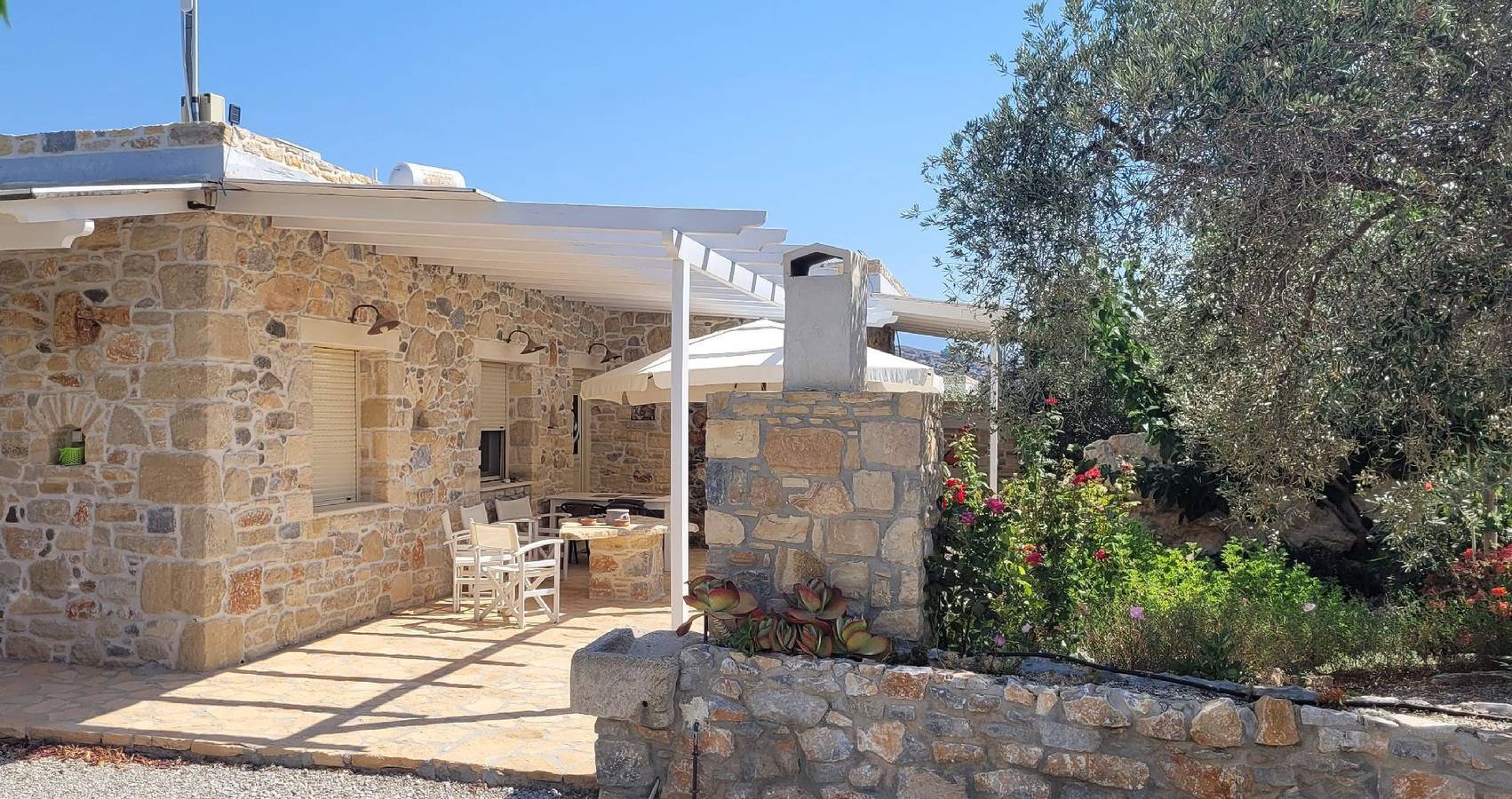 Ferienhaus "Villa Efthalia" mit Bergblick in Pitsidia, Iraklio-Heraklion und Umgebung