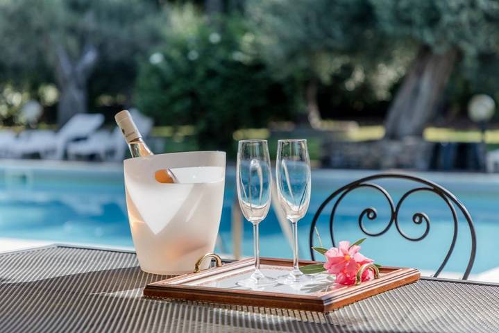 Ferienwohnung für 3 Personen, mit Pool und Garten - 1