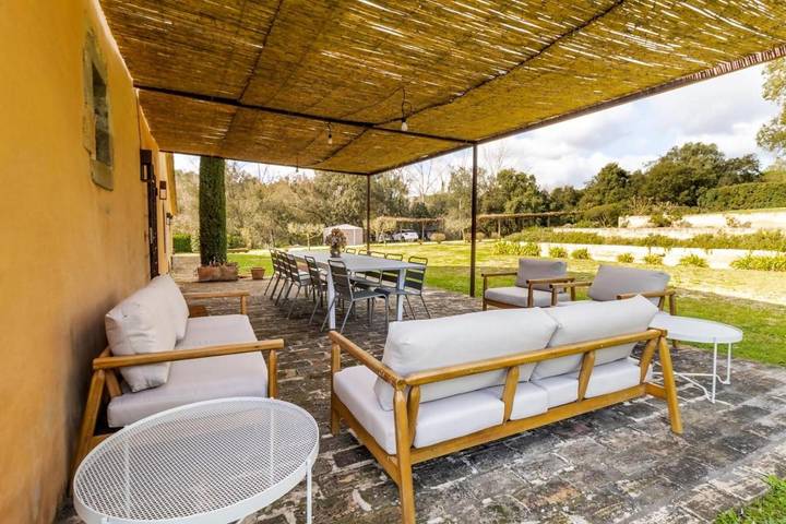 Casa rural para 12 personas, con Terraza y Jardín además de Piscina y Vistas en Cruilles - 4