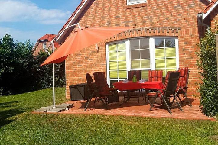 Ferienhaus für 5 Personen, mit Garten und Sauna sowie Terrasse in Eilsum