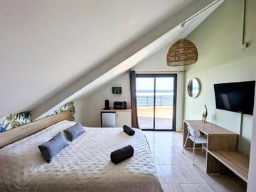 Gîte pour 2 personnes, avec terrasse dans la Ravine Blanche