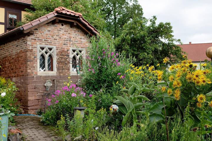 Ferienhaus für 4 Personen, mit Garten