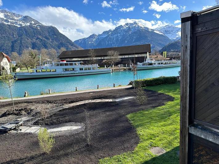 Vakantiewoning voor 4 personen, with Terras and Tuin as well as Uitzicht op het meer and Uitzicht in Interlaken