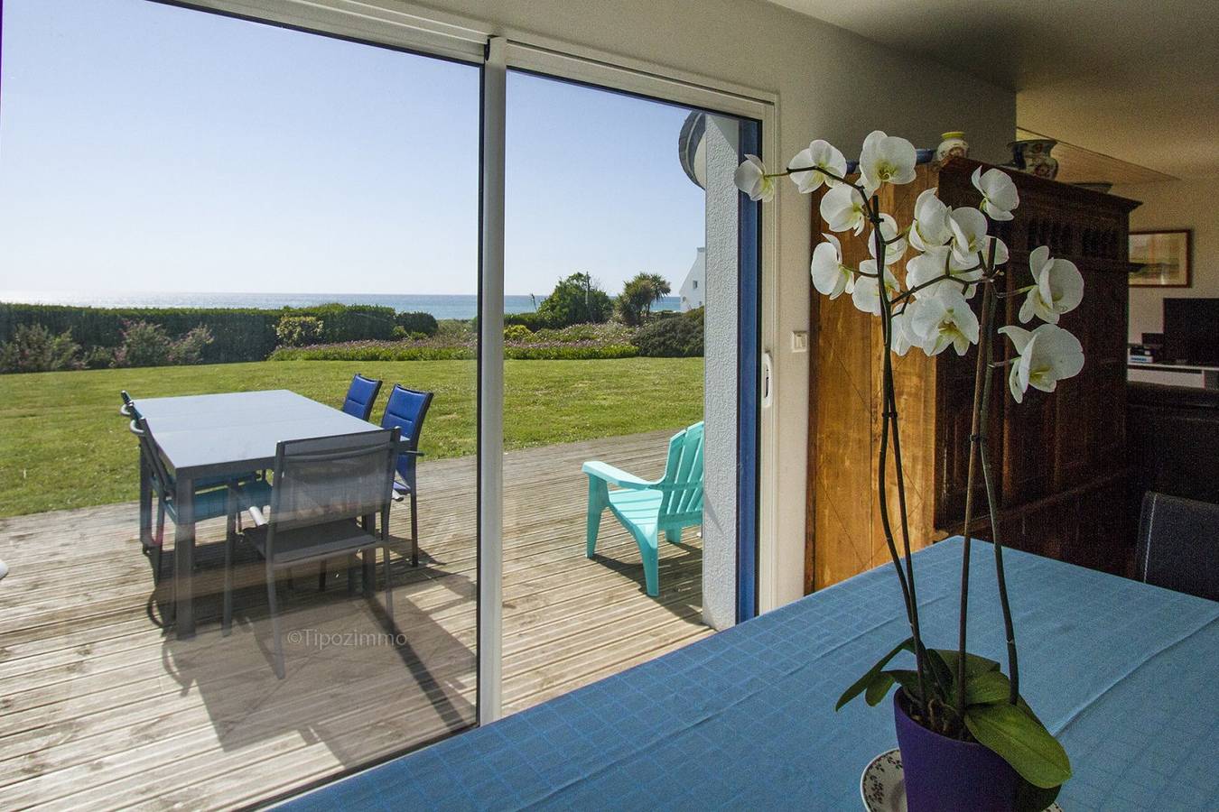 Tipoz'Immo – Les Coquillages, vue sur mer, entièrement équipée in Plozévet, Côte de Cornouaille