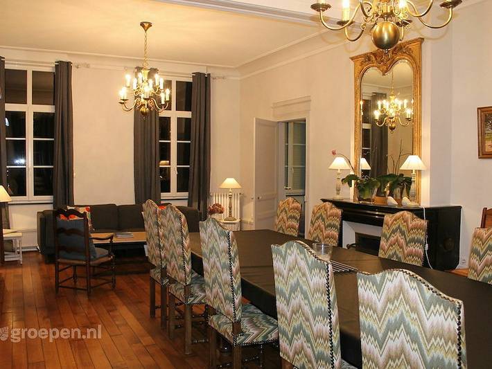 Location de vacances pour 14 personnes, avec terrasse et balcon/terrasse dans l' Aisne - 2