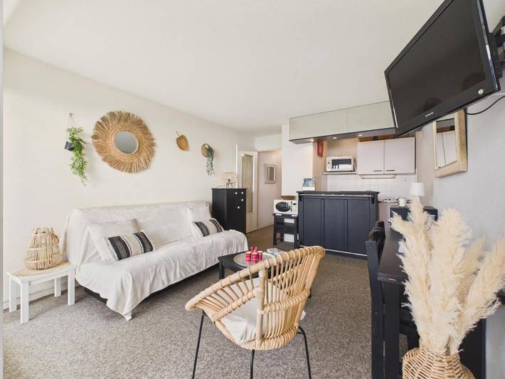 Gîte pour 4 personnes, avec balcon et vue dans Plage de La Birochère - 2
