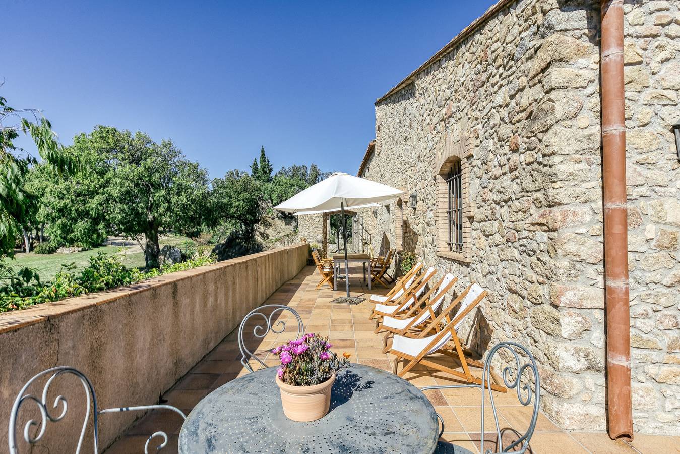 Casa rural 'Can Palau agullana' con vistas al mar, piscina privada y Wi-Fi in Agullana, Alt Empordà