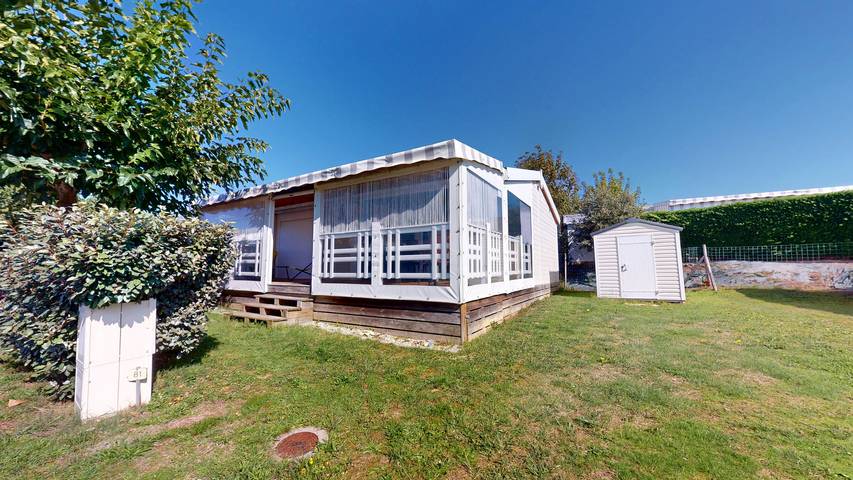 Camping voor 6 personen, met tuin in Brem-sur-Mer