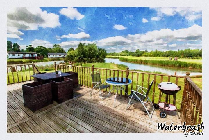 Holiday rental for 8 people, with Balcony and Terrace as well as Garden and Pool in Cambridgeshire
