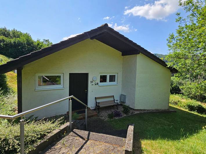 Ferienhaus für 4 Personen, mit Terrasse und Garten in Biersdorf am See