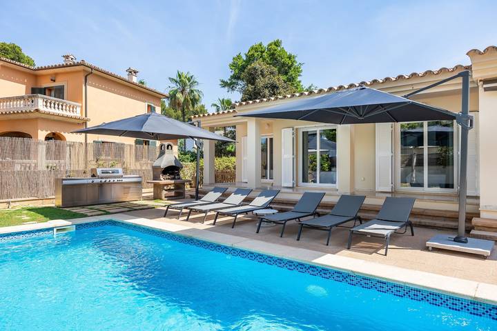 Ferienhaus für 6 Personen, mit Balkon und Garten in Palma - 4