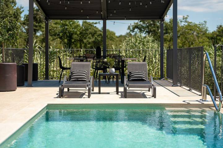 Villa für 8 Personen, mit Balkon und Terrasse sowie Garten und Pool in Poreč - 3