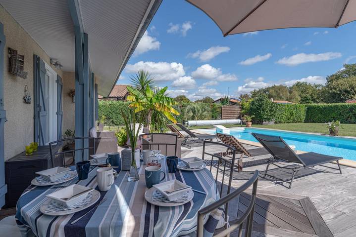 Location de vacances pour 6 personnes, avec jardin et piscine à Parentis-en-Born - 3