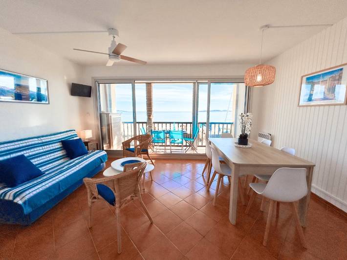 Gîte pour 7 personnes, avec Balcon dans Plage De Port Grimaud