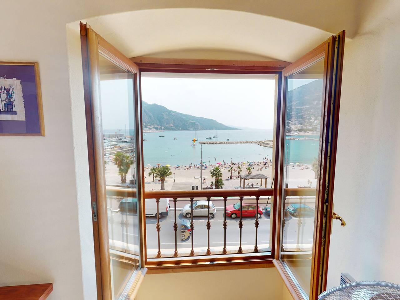 Ganze Wohnung, 2-Zimmer-Loft mit Meerblick in Altstadt, Strände in der Nähe in Menton, Nizza und Umgebung