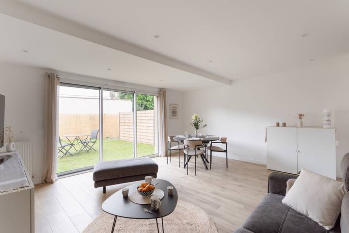 Ganze Wohnung, Ferienwohnung für 4 Personen mit Garten in Dinard, Saint-Malo und Umgebung