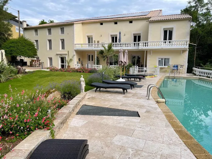 Appartement de vacances pour 2 personnes, avec jardin ainsi que piscine et vue - 1