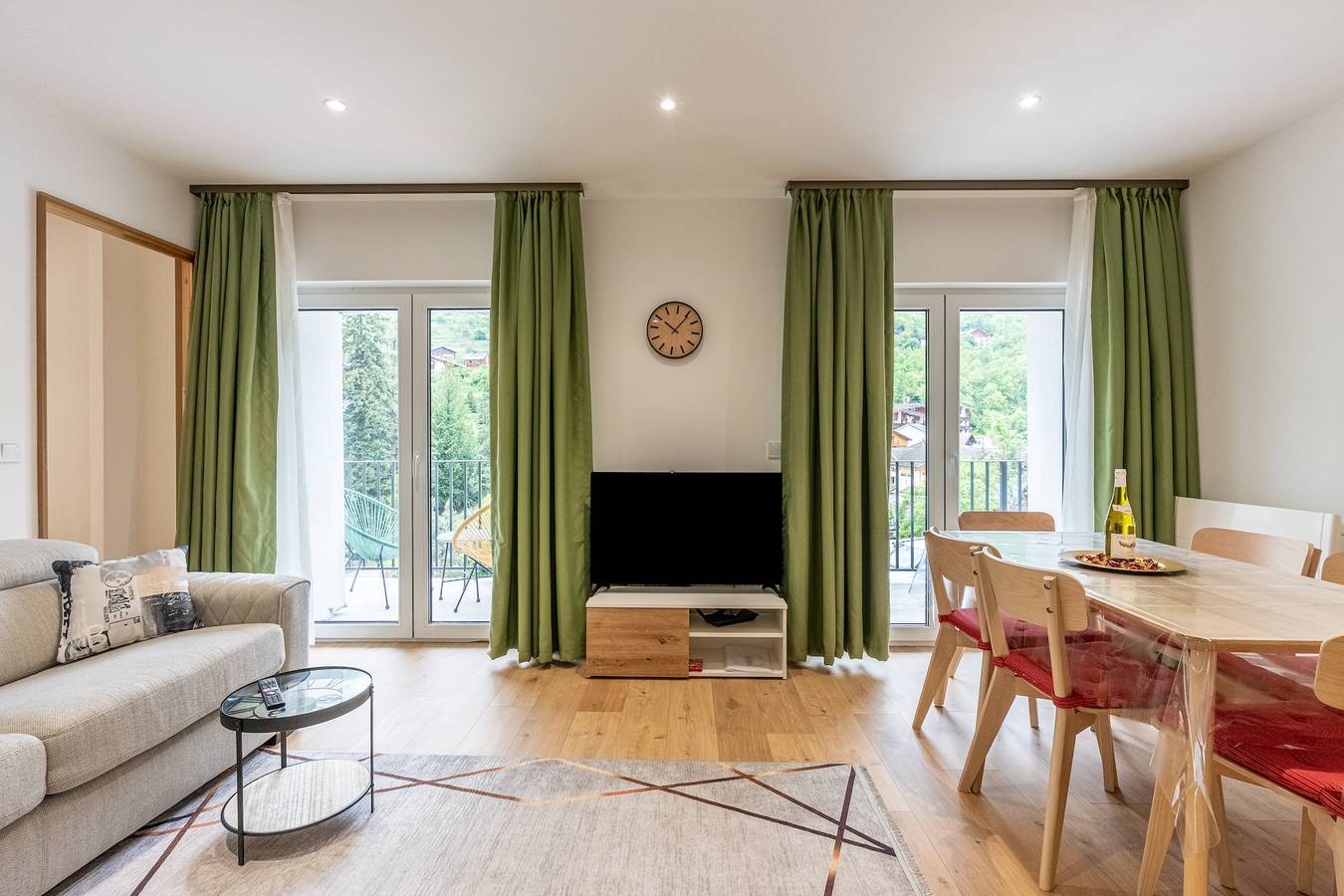 Ganze Wohnung, Ferienwohnung '101' mit Gemeinschaftsgarten und Wi-Fi in Brides-les-Bains, Les Trois Vallées