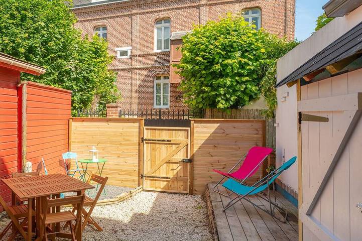 Maison de vacances pour 4 personnes, avec terrasse et jardin - 1