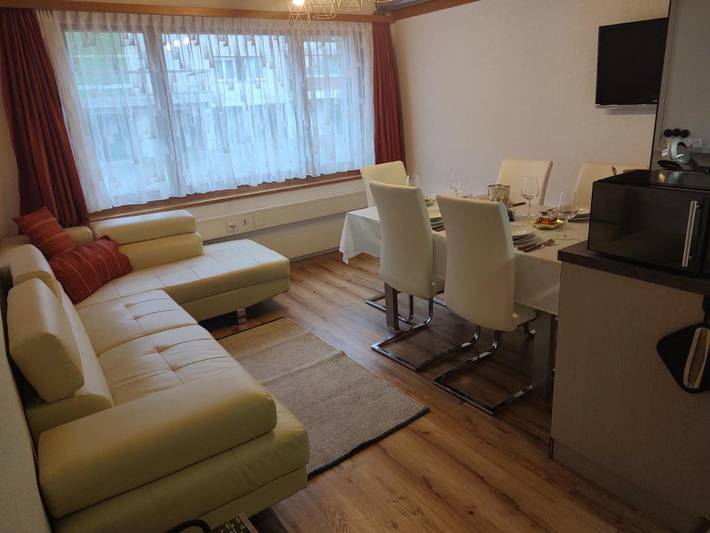 Ferienwohnung für 5 Personen, mit Ausblick in Marbach