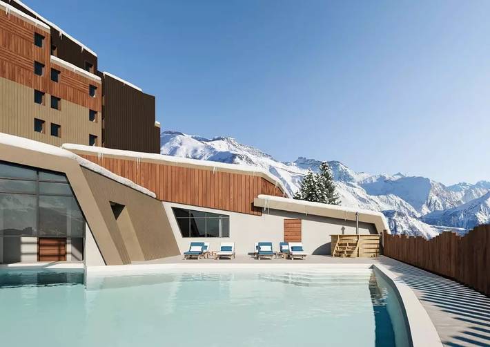 Hôtel pour 4 personnes, avec piscine