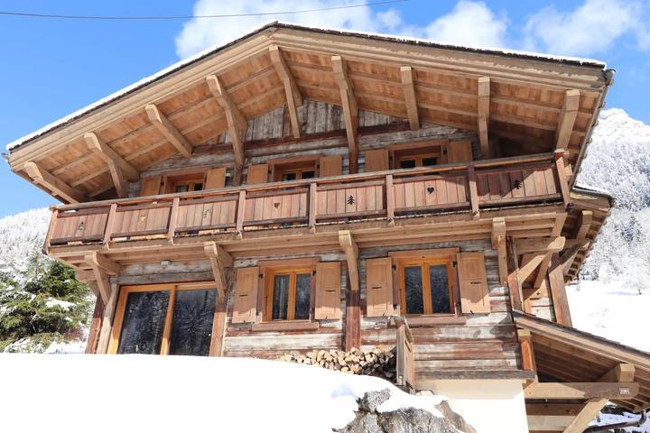 Chalet pour 8 personnes, avec Balcon et Terrasse