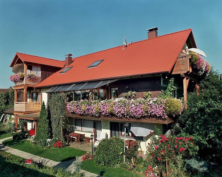 Ferienwohnung für 4 Personen, mit Balkon und Balkon/Terrasse sowie Terrasse in Altmühlsee