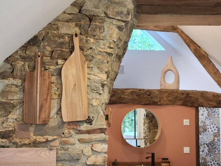 Location de vacances pour 2 personnes, avec terrasse et jacuzzi, animaux acceptés dans Précorbin - 2