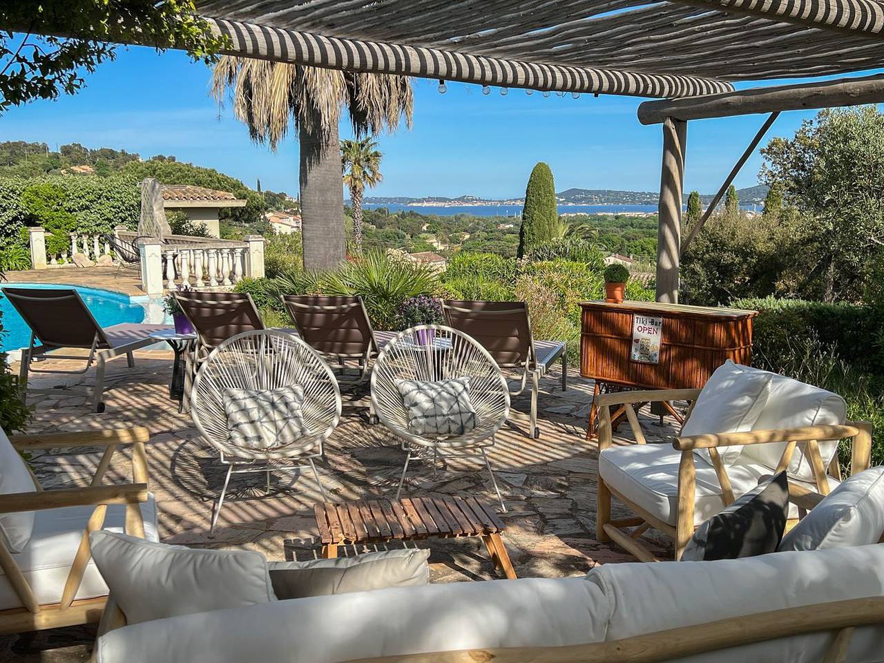 Villa für 8 Personen mit Pool in Grimaud, Mittelmeerküste (Frankreich)