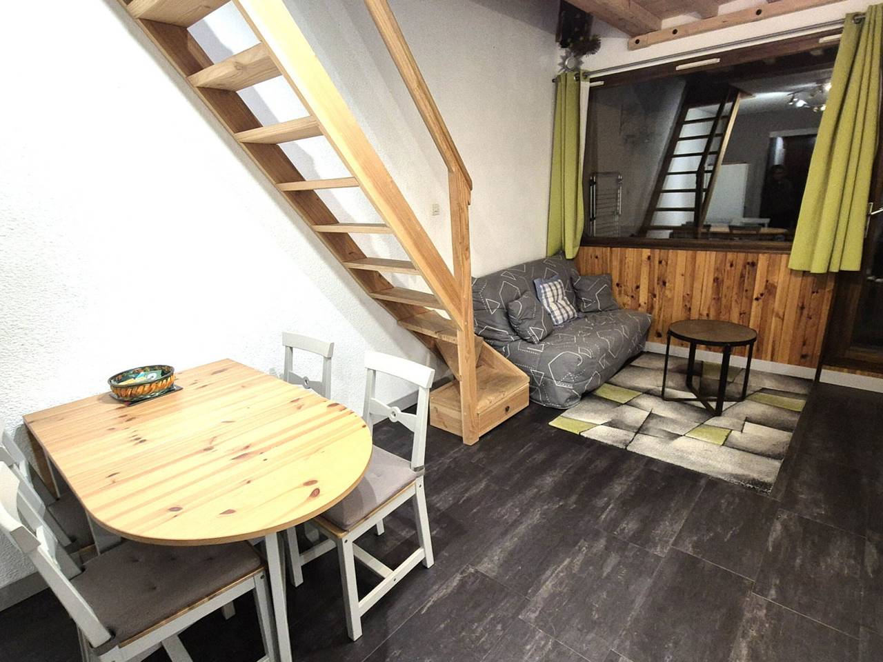Ganze Wohnung, Studio mit Mezzanine für 4 Pers, gut gelegen in Valfréjus in Valfréjus, Modane